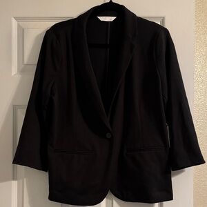 LC Lauren Conrad Black Women's Blazer